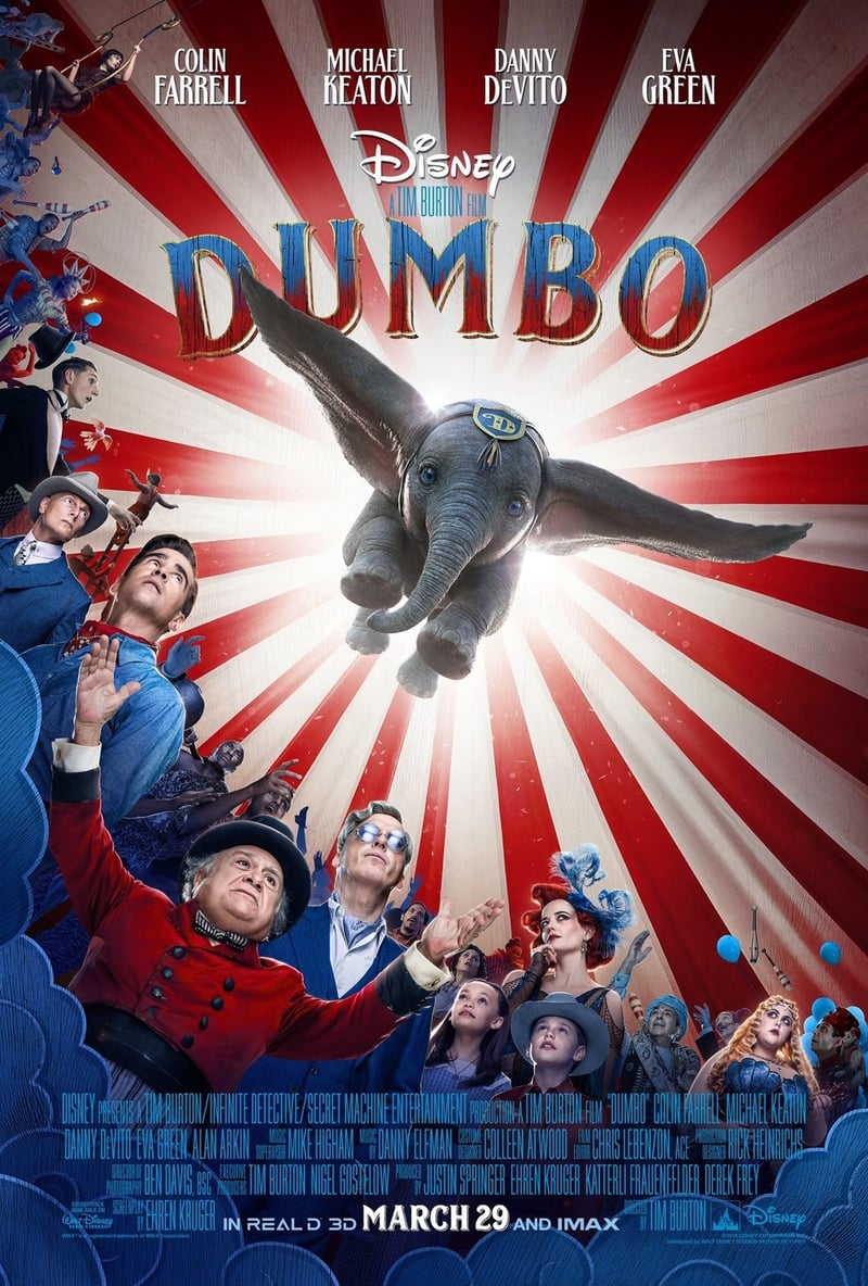 Den nya filmen om Dumbo – elefanter och människor på film