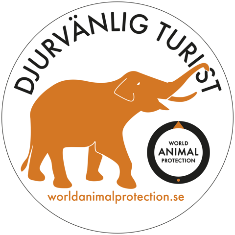 Logga djurvänlig turist