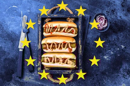 Stopp för växtbaserade  korvar och hamburgare i EU?